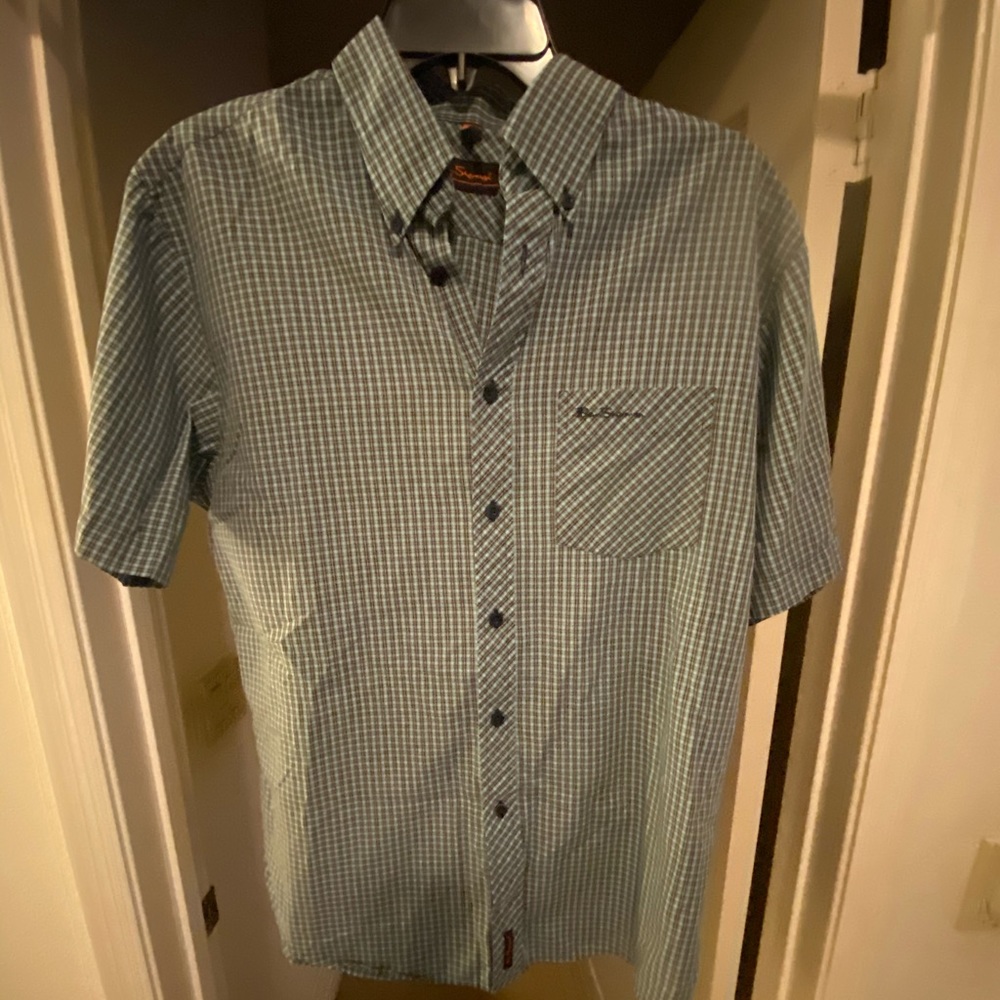 Ben Sherman Blue/Black shirt